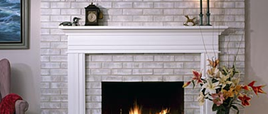 Authentic Real Brick Look Fireplace Paint