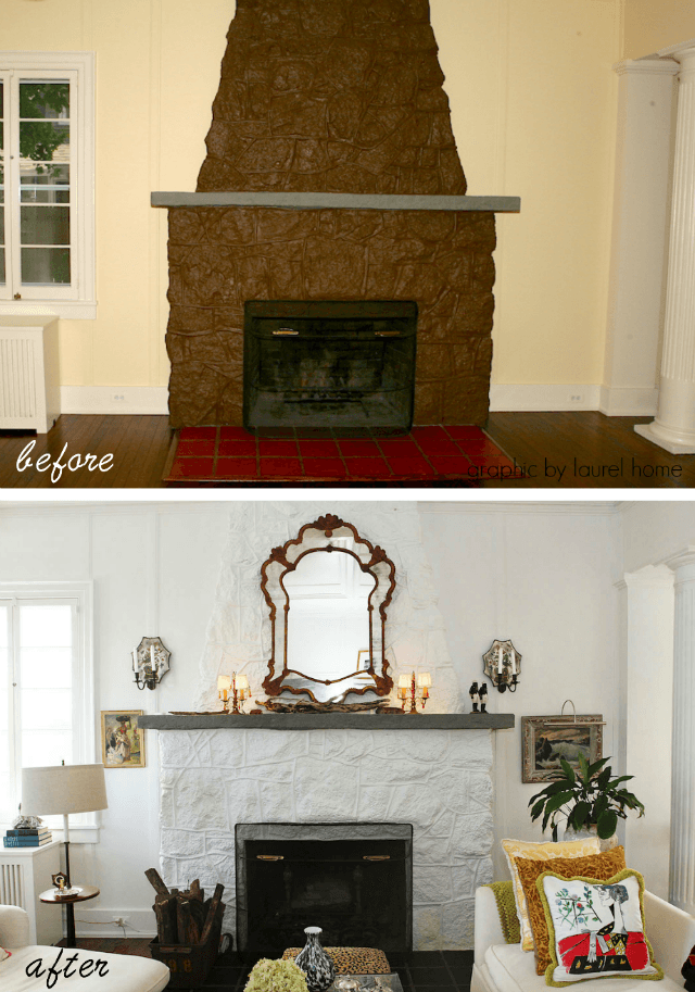 Best Stone Fireplace Paint Colors You Should Consider Painting - Paint Colors For Living Room With Stone Fireplace